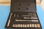Kd Tools 20-piece Sae, 12,point Wrench Socket Set Drive Made In Usa. Fixed Price $125.00.