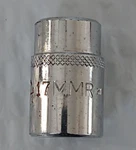 Mac Tools, V6-17mmr, 1/2 Drive, 17mm. Socket, Shallow, 6 Point *knurled*. Fixed Price $18.79.