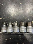 Hazet Germany 985 Socket Set, Hex Bit, 1/2" Dr 10mm, 12mm, 14mm, 17mm, And 19mm.. Fixed Price $85.00.