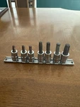 Snap-on 3/8" Drive 7pc Torx Bit Standard Socket Set Ftx27e-ftx55e With Rail. Fixed Price $65.00.