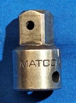 Matco Tools Bap1216b 3/8" Drive To 1/2" Short Impact Adapter 1-1/2" Long. Fixed Price $12.99.