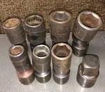 Cornwell 1/2" Drive Swivel Impact Socket Set 1/2 5/8 11/16 3/4 13/16 7/8 15/16. Fixed Price $100.00.