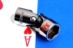 Matco 1/4" Drive 3/8" Sae Shallow Chrome 6-point Universal Socket Au126b New. Fixed Price $44.59.