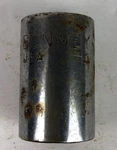 Bonney 11/16 12 Point 1/2 Drive Socket A22 Made In Usa. Fixed Price $11.04.
