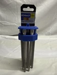 Kobalt 7pc Long Ball Hex Bit Socket Set, Metric, 1/4 / 3/8 Drive New. Fixed Price $12.50.