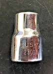 Husky, 23012, 3/8" Socket, 12 Point Shallow, Drive, Usa. Fixed Price $4.99.
