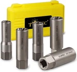 Topec 5-piece Spiral Type Deep Extractor Set, Spark Plug Easy-out For Remov. Fixed Price $35.99.