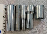 Bonney 5 Socket Lot Sae 1/4, 1/2, 3/8, 5/16 - 1/4 + 3/8 Drives. Fixed Price $15.00.