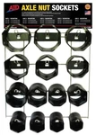 Axle Nut Set/display 14 Pc Usa. Fixed Price $680.00.