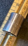 Proto Professional 5216-s 1/2 - 3/8 Drive 8 Point Socket Made In Usa Vintage. Fixed Price $14.00.