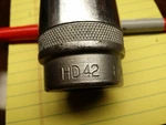 Bonney Usa Hd42 1-5/16 In Sae 3/4 Drive 12 Point Socket Knurled. Fixed Price $8.00.