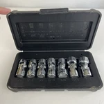 Sears Craftsman Usa 3/8 Drive Sae 6pt Flexible Socket Set Vintage. Fixed Price $59.99.