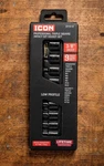 Icon 9pc 3/8" Professional Triple Square Impact Bit Socket Set 59803 New. Fixed Price $24.99.