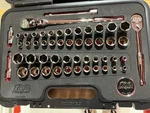 Snap-on Tools 51 Pc 3/8" Drive 100th Edition Gold Socket Set - Rare With Plaque. Fixed Price $1749.00.