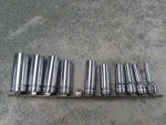 Snap-on Sfs08-sfs281 3/8" Drive 10 Pc 6 Pt Deep Socket Set Missing 1 From. Fixed Price $129.99.