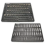 1/4 In 3/8 And 1/2 Drive Socket Set Holder Eva Foam Tray 200-piece. Fixed Price $378.74.