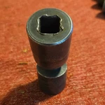 Snap-on Tools Ipl24c, 3/4", 1/2" Drive, 6 Point Swivel Shallow Impact Socket. Fixed Price $20.00.