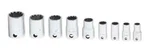 Snap On 209tfes 9 Piece Combination Drive Sae Shallow Spline Socket Set New. Fixed Price $799.00.