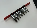 Matco Tools 7pc Sae Hex Allen Bit Socket Driver Set, 3/8 Drive, Bxy4 To Bxy12. Fixed Price $64.59.