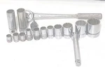 Vintage 15 Pc Williams 1/2" Dr. Mixed Socket Set Scroll Logo S-52 Ratchet Tools. Fixed Price $71.90.