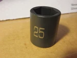 Matco Adv Cp25m6v 1/2" Drive Shallow Socket 1-pc. 25mm Impact New. Fixed Price $20.00.