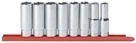 Gearwrench, 8 Pc., 1/2 Drive, 6 Pt. Chrome Deepwell, Sae Socket Set,part #80705. Fixed Price $26.55.