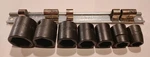 Snap On Impact Sae 7pc. 6-point Socket Set (3/8" Drive) 3/4"-3/8" Imf120-imf240. Fixed Price $75.00.