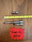 Snap-on Tools Usa 1/4 Extensions Universal Joint New Tmu8b Tmxk2 Tmxk4. Fixed Price $50.00.