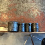 Cornwell Tools 3/8 Drive 6 Point Shallow Socket Metric Impact Lot. Fixed Price $30.00.