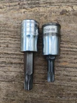 Lot Of 2 Snap On 3/8 Drive Triple Square Sockets Ftsm8c Ftsm6a. Fixed Price $20.00.