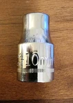 Craftsman 10mm Socket 12 Point 1/2" Drive S-ac. Fixed Price $11.50.