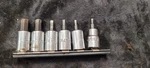 Mac Tools Set Of 6 Sae 3/8" Drive Hex Bit Socket Drivers 5/32"-3/8" X56ds-x126ds. Fixed Price $43.31.