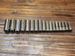 Matco Tools 17- Piece 3/8 Drive Metric Deep Socket Set 6 Point 6-22mm. Fixed Price $219.99.