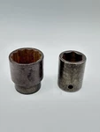 Vintage Snap-on Impact Socket Lot Im240 3/4 & Sw-340 1-1/16 Usa Made. Fixed Price $19.00.