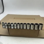 Vtg Craftsman Usa 1/2 Drive Metric 12 Point Socket Set 10-21mm Complete V/g/g1. Fixed Price $44.95.
