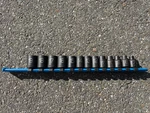 Matco Tools 13 Piece 3/8" Drive Metric 12 Point Adv Impact Socket Set Sbpm132v. Fixed Price $75.00.