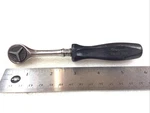 Snap On Tm741 - 1/4"dr., Round Head-hard Black Handle, Ratchet, 6 Long-usa-nice. Fixed Price $84.99.