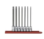 Gearwrench 80574 7 Piece 3/8" Drive Long Ball End Hex Bit Sae Socket Set. Fixed Price $14.99.