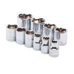 Husky 3/8 In. Drive Standard Sae Socket Set (10-piece). Fixed Price $13.95.