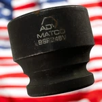 Matco Tools Adv Bsp246v Shallow Impact Socket 3/4" Sae 3/8" Drive 6 Point. Fixed Price $14.99.