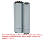 9/16"12pt Deep 1/4"drive Supertorque High Polished Usa Chrome Socket Md-1218. Fixed Price $8.48.