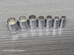 7 Pc Mac Tools Socket Lot 7/16 11/32 1/2 9/16 3/8 5/16 9/32 M92r M112r M182r. Fixed Price $59.79.