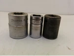 Snap-on Sv301, Sw201 & Im24019mm 1/2" Drive Sockets Impact (lot Of 3). Fixed Price $34.95.