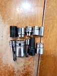 Snap On Mac Matco Mixed Sockets Lot Of 10. Fixed Price $50.00.