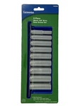 Sears Companion 9 Piece Metric Deep Socket Set 3/8" Drive 10mm-19mm With Holder. Fixed Price $25.00.