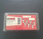 Nos Craftsman Tools 3/8 Drive Sae 12 Pt Flex Socket Set 43812 Flexible Usa. Fixed Price $175.00.