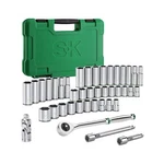Sk 3/8" Drive Socket Set With 216-p Quick-release Ratchet, 41-piece, Sae & Me.... Fixed Price $168.77.