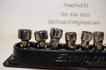 Snap-on 209fumy 9pc 3/8" Drive 12-point Metric Flank Shallow Universal Set. Fixed Price $313.65.