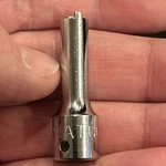 Matco Tools Sps10 1/4" Drive Chrome Specialty 2 Pronged Socket. Fixed Price $23.99.