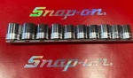 Snap-on Twm 1/2" Drive 6 Pt 12mm-24mm Flank Shallow Socket Set Excellent. Fixed Price $220.00.